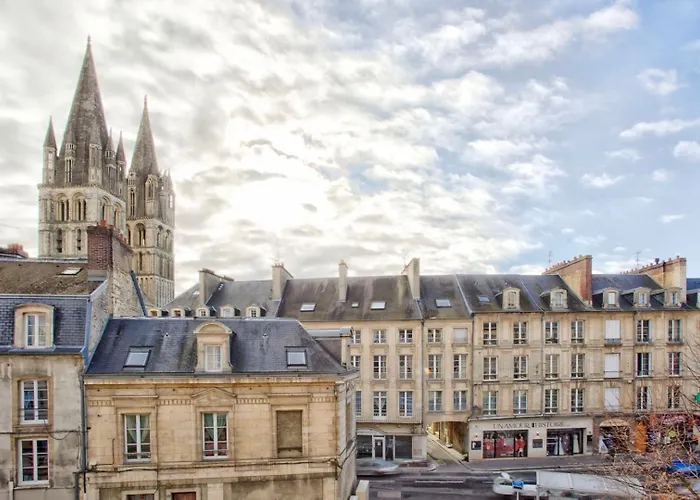 La Casa Bella — Parking Privé&vue Sur L'abbaye Appartement Caen