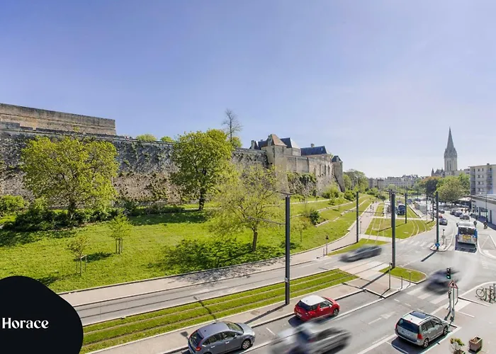 Appartement La Casa Bella — Parking Privé&vue Sur L'abbaye Caen